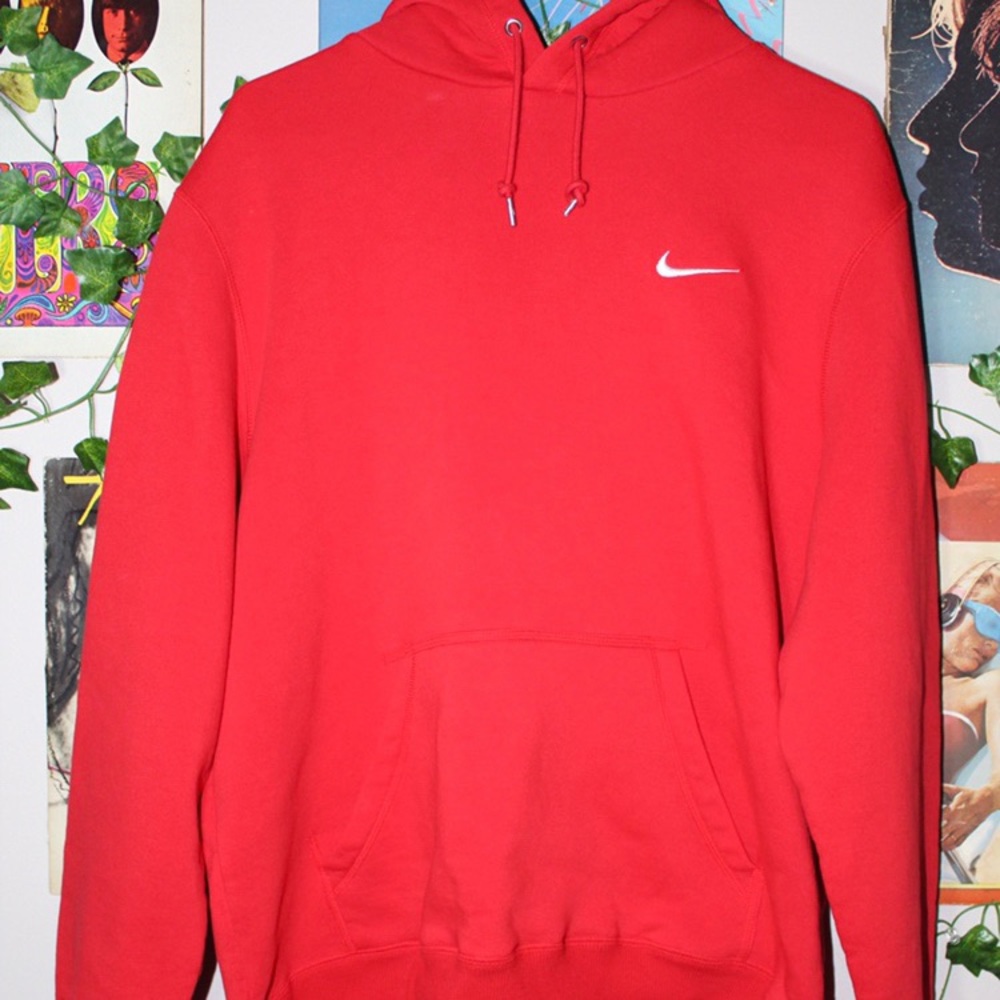 Men’s Red Nike Hoodie.